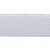 Резинка 25 мм Тканая, 13,75 гр/п.м, (бобина 25 +/-0,5 м) - белая  - купить в Серове. Цена: 11.67 руб.