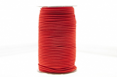 0370-1301-Шнур эластичный 3 мм, (уп.100+/-1м), цв.162- красный - купить в Серове. Цена: 459.62 руб.