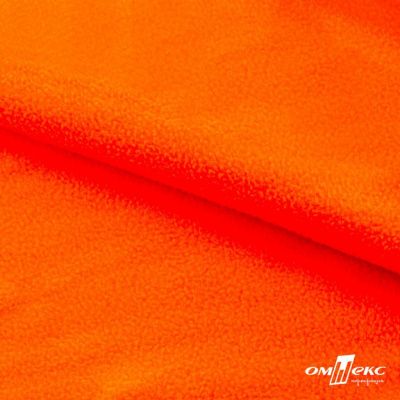 Флис DTY 240г/м2, люминесцентно-оранжевый, 150см (2,77 м/кг) - купить в Серове. Цена 640.46 руб.