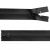 Молния водонепроницаемая PVC Т-7, 18 см, неразъемная, цвет чёрный - купить в Серове. Цена: 21.20 руб.