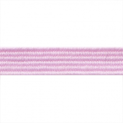 Резиновые нити с текстильным покрытием, шир. 6 мм ( упак.30 м/уп), цв.- 80-розовый - купить в Серове. Цена: 155.22 руб.