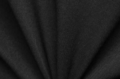 Ткань костюмная 21699 1144/1178, 236 гр/м2, шир.150см, цвет чёрный - купить в Серове. Цена 455.40 руб.