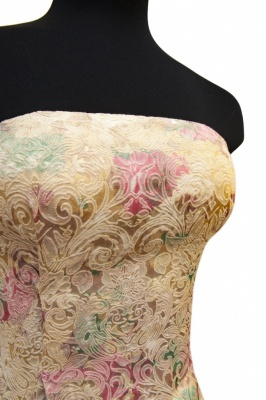 Ткань костюмная (принт) T005 3#, 270 гр/м2, шир.150см - купить в Серове. Цена 610.65 руб.
