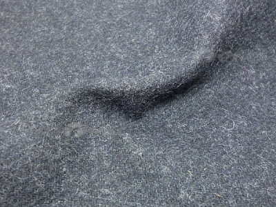 Ткань костюмная п/шерсть №2096-2-2, 300 гр/м2, шир.150см, цвет т.серый - купить в Серове. Цена 517.53 руб.