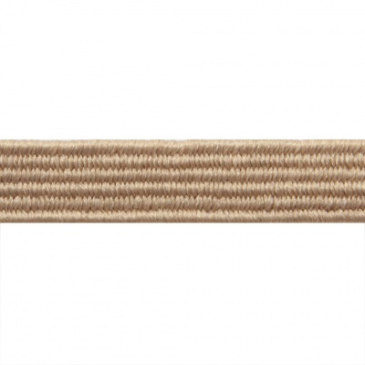 Резиновые нити с текстильным покрытием, шир. 6 мм ( упак.30 м/уп), цв.- 97-бежевый - купить в Серове. Цена: 152.05 руб.