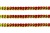 Пайетки "ОмТекс" на нитях, CREAM, 6 мм С / упак.73+/-1м, цв. 96 - красный - купить в Серове. Цена: 484.77 руб.