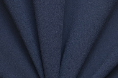 Костюмная ткань с вискозой "Бриджит", 210 гр/м2, шир.150см, цвет т.синий - купить в Серове. Цена 564.96 руб.