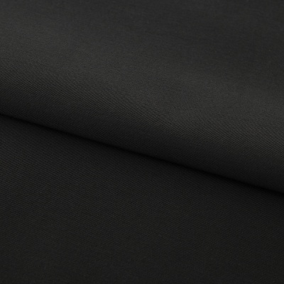 Костюмная ткань с вискозой "Меган", 210 гр/м2, шир.150см, цвет чёрный - купить в Серове. Цена 382.42 руб.