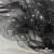 Сетка Фатин Глитер Спейс, 12 (+/-5) гр/м2, шир.150 см, 16-167/черный - купить в Серове. Цена 184.03 руб.