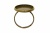 Заготовка для рукоделия металлическая фигурная для кольца 15мм - купить в Серове. Цена: 7.44 руб.