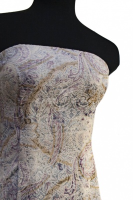 Ткань костюмная (принт) T008 2#, 270 гр/м2, шир.150см - купить в Серове. Цена 616.88 руб.
