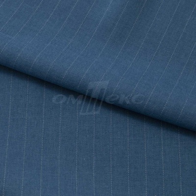 Костюмная ткань "Жаклин", 188 гр/м2, шир. 150 см, цвет серо-голубой - купить в Серове. Цена 426.49 руб.