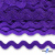 Тесьма вьюнчик 0381-0080, 8 мм/упак.33+/-1м, цвет 9530-фиолетовый - купить в Серове. Цена: 107.26 руб.