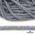 Шнур плетеный d-6 мм круглый, 70% хлопок 30% полиэстер, уп.90+/-1 м, цв.1086-голубой - купить в Серове. Цена: 588 руб.
