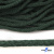 Шнур плетеный d-6 мм, 70% хлопок 30% полиэстер, уп.90+/-1 м, цв.1083-тём.зелёный - купить в Серове. Цена: 588 руб.