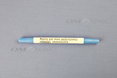 Маркер двухсторонний смывающийся для ткани RA-002 голубой - купить в Серове. Цена: 207.84 руб.