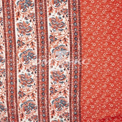 Плательная ткань "Фламенко" 24.1, 80 гр/м2, шир.150 см, принт этнический - купить в Серове. Цена 243.96 руб.
