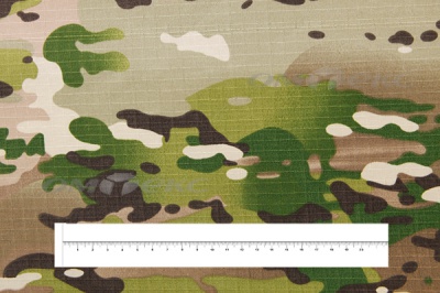 Ткань смесовая рип-стоп камуфляж C#201313, 210 гр/м2, шир.150см - купить в Серове. Цена 244.99 руб.