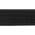 Резинка 25 мм Тканая, 13,75 гр/п.м, (бобина 25 +/-0,5 м) - черная  - купить в Серове. Цена: 11.67 руб.