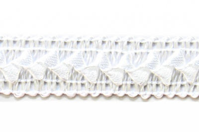 Тесьма декоративная "Самоса" 062, шир. 20 мм/уп. 33+/-1 м, цвет белый - купить в Серове. Цена: 304.43 руб.