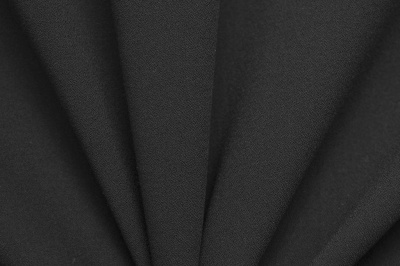 Костюмная ткань с вискозой "Бриджит", 210 гр/м2, шир.150см, цвет чёрный - купить в Серове. Цена 564.96 руб.