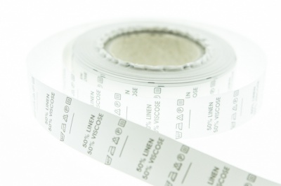 Состав и уход за тк. Linen 50%  Viscose 50%  1000шт - купить в Серове. Цена: 476.84 руб.