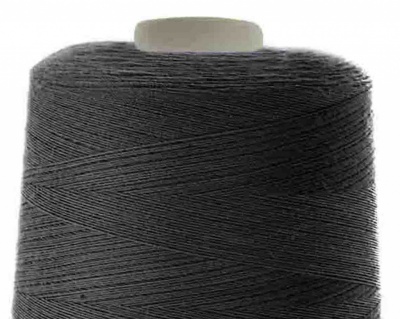 Швейные нитки (армированные) 28S/2, нам. 2 500 м, цвет чёрный - купить в Серове. Цена: 139.91 руб.