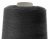 Швейные нитки (армированные) 28S/2, нам. 2 500 м, цвет чёрный - купить в Серове. Цена: 139.91 руб.