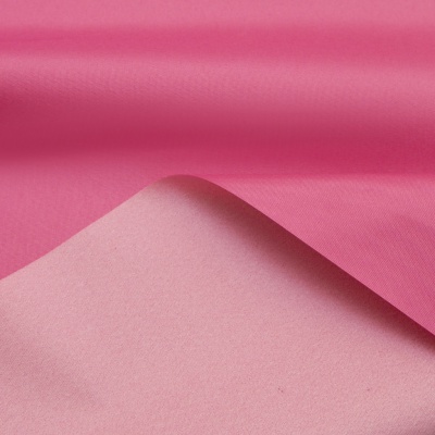 Курточная ткань Дюэл (дюспо) 17-2230, PU/WR/Milky, 80 гр/м2, шир.150см, цвет яр.розовый - купить в Серове. Цена 141.80 руб.