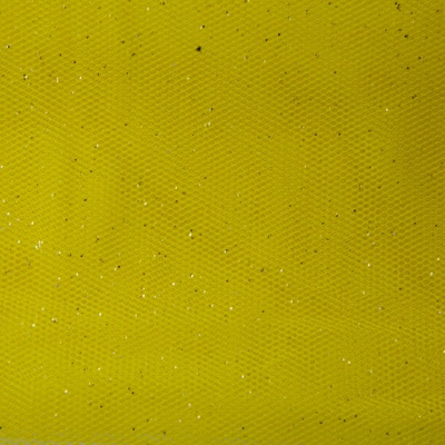 Сетка Глиттер, 24 г/м2, шир.145 см., желтый - купить в Серове. Цена 117.24 руб.