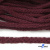 Шнур плетеный d-6 мм круглый, 70% хлопок 30% полиэстер, уп.90+/-1 м, цв.1070-бордовый - купить в Серове. Цена: 588 руб.